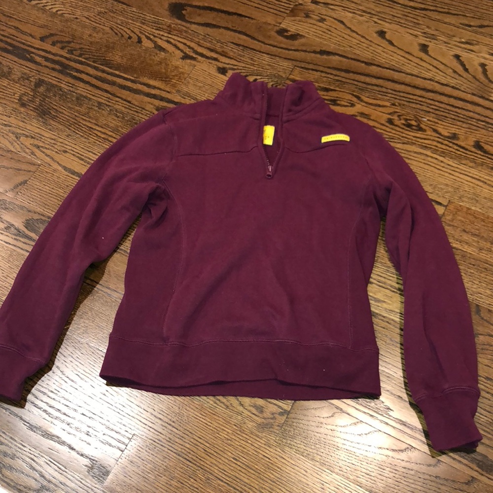 half zip up sweater